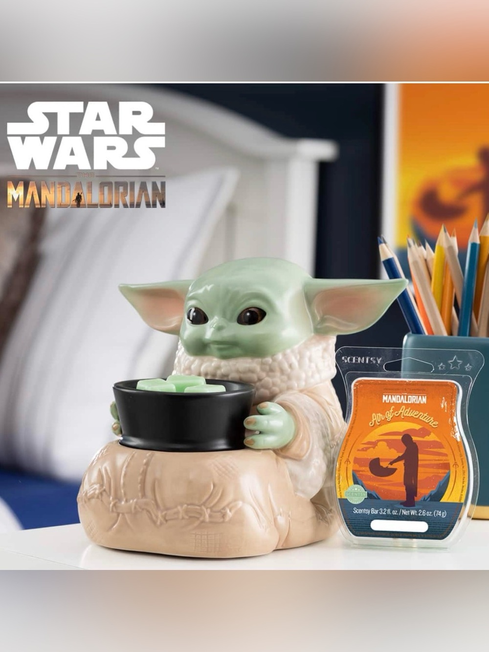 Scentsy The Child (Baby Yoda) Star Wars Wax Warmer - Brand New